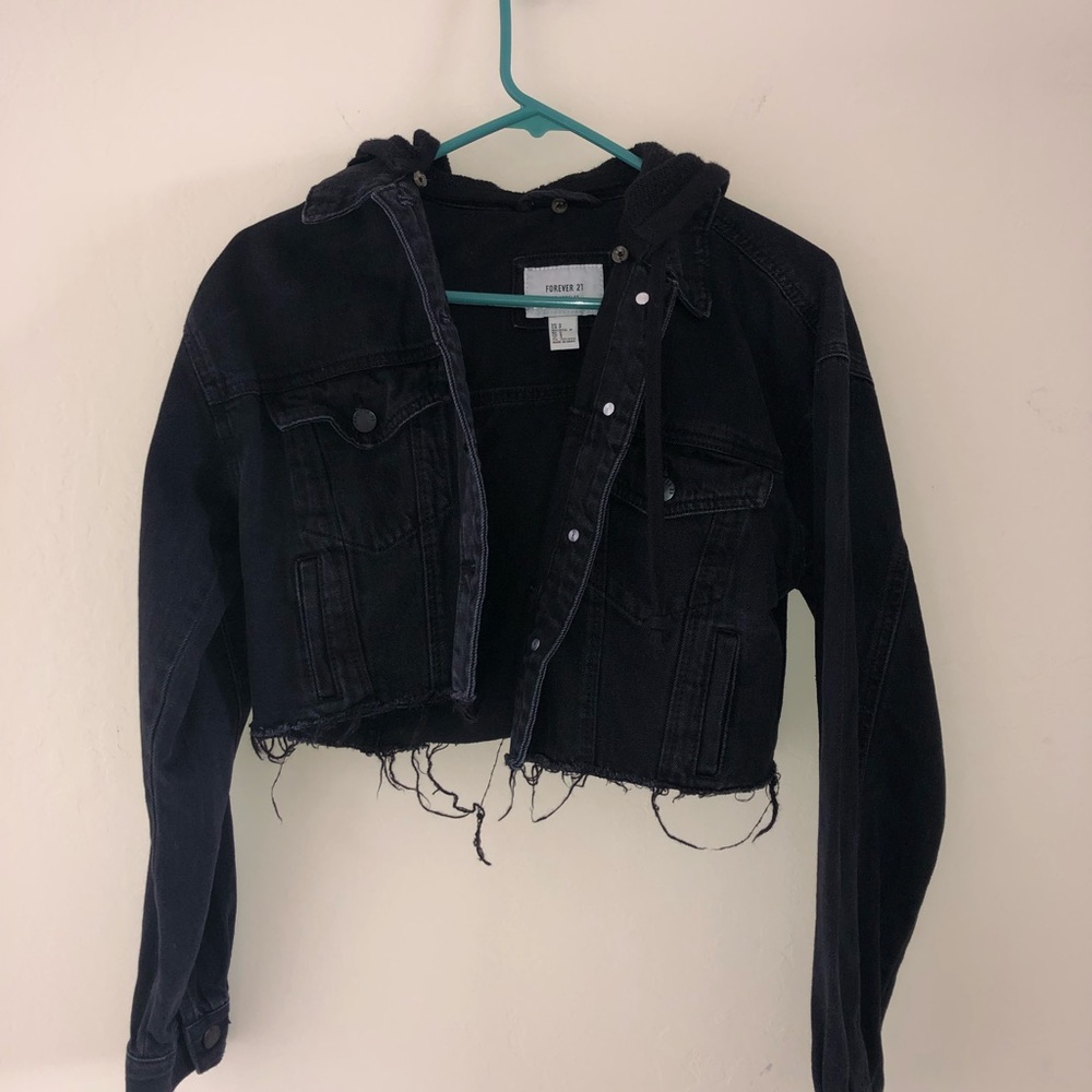Cropped Jean Jacket